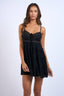 Sky To Moon - Floral Embroidered Ruffle Mini Dress