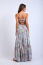 Sky To Moon - Floral Open Back Maxi Dress