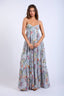 Sky To Moon - Floral Open Back Maxi Dress