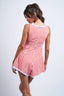 Sky to Moon - Checker Print Mini Romper