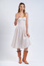 Sky to Moon - Rose Stripe Midi Dress