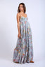 Sky To Moon - Floral Open Back Maxi Dress