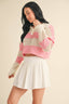 Kimberly C - Striped Knit Rugby Sweater