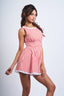 Sky to Moon - Checker Print Mini Romper
