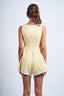Sky to Moon - Checker Print Mini Romper