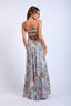 Sky To Moon - Floral Open Back Maxi Dress