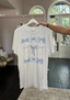 Good Day Street - Blue Bows Oversized Graphic Tee