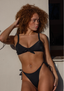 Aela Combo Bikini Top - Black