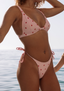 Amelia String Bikini Bottom - Strawberry