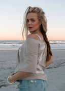 Koba Coastal Cowgirl Oversized T-Shirt Beige