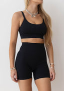 BHE Active Scrunch Shorts - Black