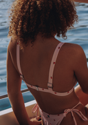 Erika Fixed Triangle Bikini Top - Strawberry