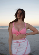 Towel Wrap Skirt - Milky