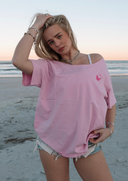 Koba Coastal Cowgirl Oversized T-Shirt Pink