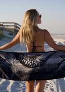 Towel Wrap Skirt - Shark Tale