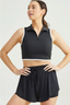 Whiteroom + Cactus - Matte Look Running Shorts - Black