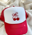 Cool Girl Collective - Cherry Bow Trucker Hat