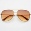 FREYRS - Max Unisex Aviator Glasses - Gold/Brown