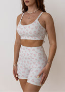 BHE Active Scrunch Shorts - Vintage Rose