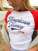 Friday + Saturday - American Honey Baby Tee