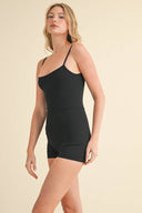 Kimberly C - Black Micro Romper