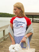 Friday + Saturday - American Honey Baby Tee