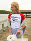 Friday + Saturday - American Honey Baby Tee
