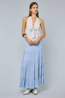 Sky to Moon - Floral Halter Top