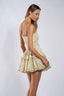 Sky to Moon - Morning Glory Ribbon Point Riffle Trim Mini Dress