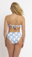 Georgia Triple Way Bandeau Top - Blue Floral