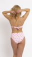 Georgia Triple Way Bandeau Top - Strawberry